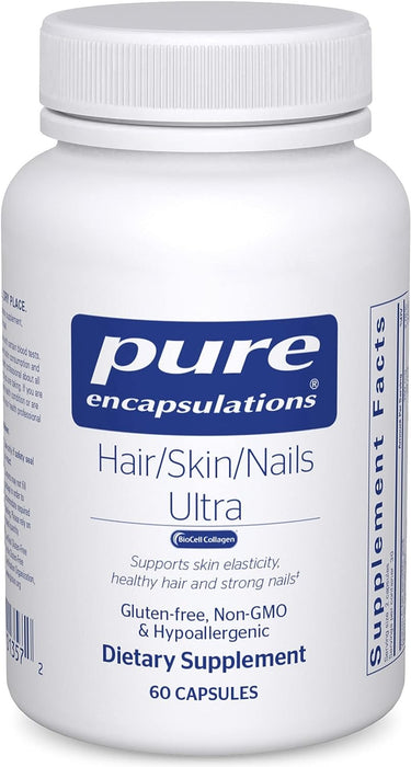 Hair-Skin-Nails Ultra 60 vegetarian capsules by Pure Encapsulations