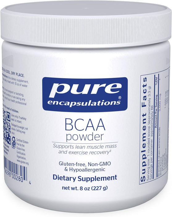 BCAA Powder 227 grams by Pure Encapsulations