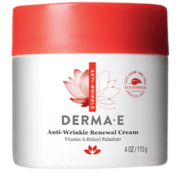 Anti-Wrinkle Renewal Cream 4 oz by DermaE Natural Bodycare