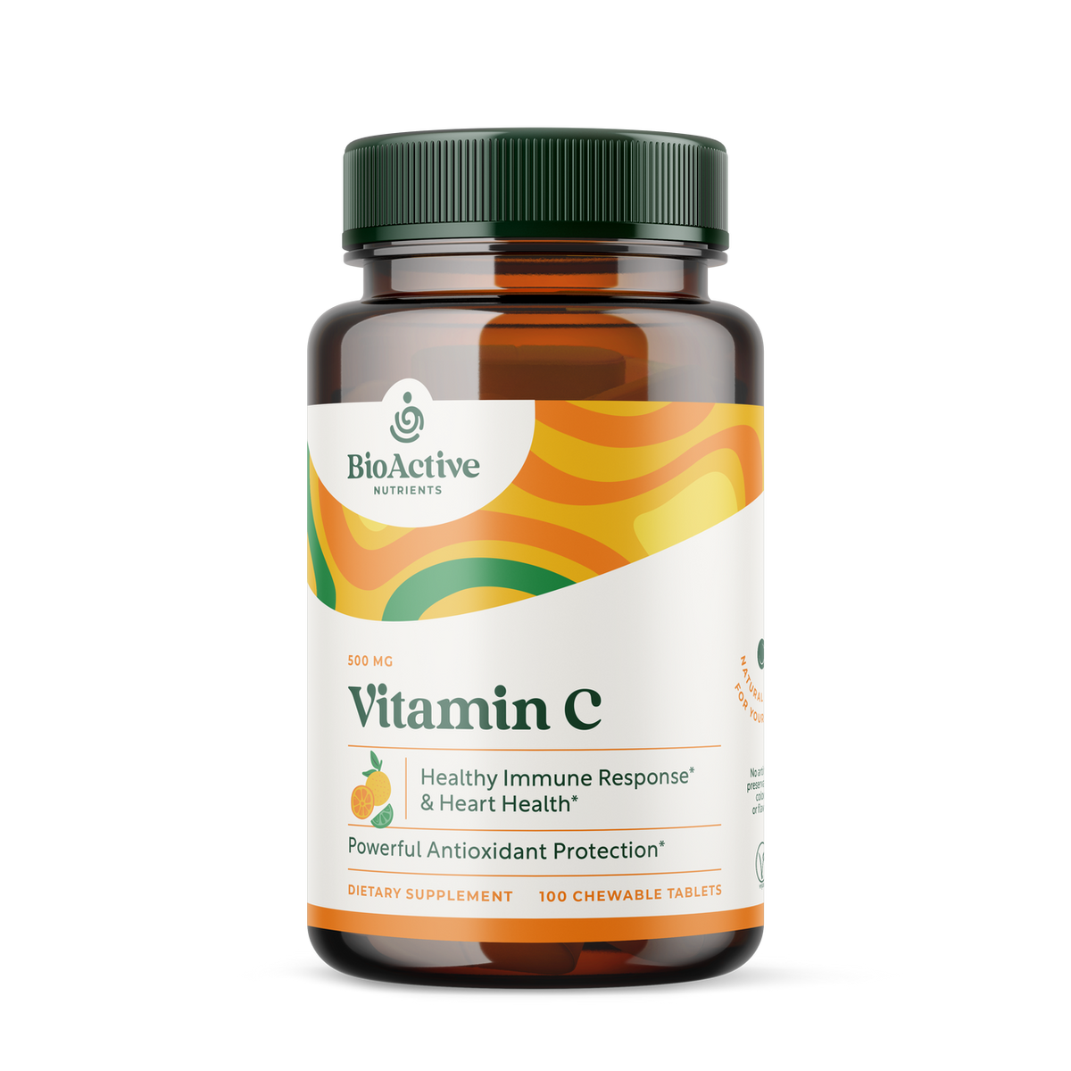 BioActive_extra: Vitamin C Chewable 500mg 100 tabs