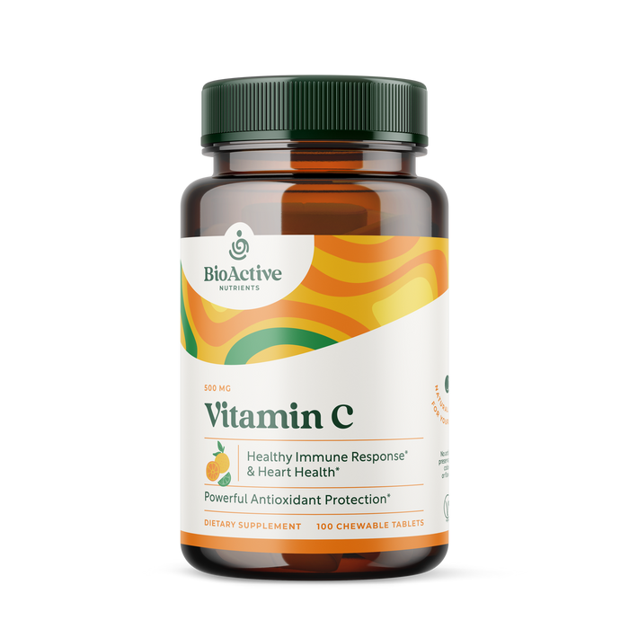 Vitamin C Chewable 500mg 100 tabs by BioActive_extra