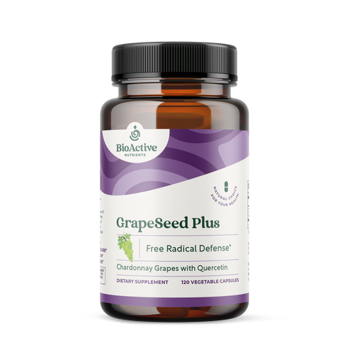 GrapeSeed PLUS with Quercetin 120 caps by BioActive Nutrients