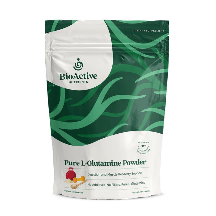 L-Glutamine Powder 454g by BioActive Nutrients