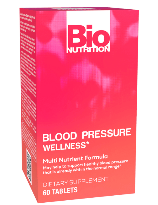 Blood Pressure Wellness 60 Tablets by Bio Nutrition