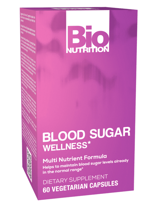 Blood Sugar Wellness 60 Vegetarian Capsules by Bio Nutrition