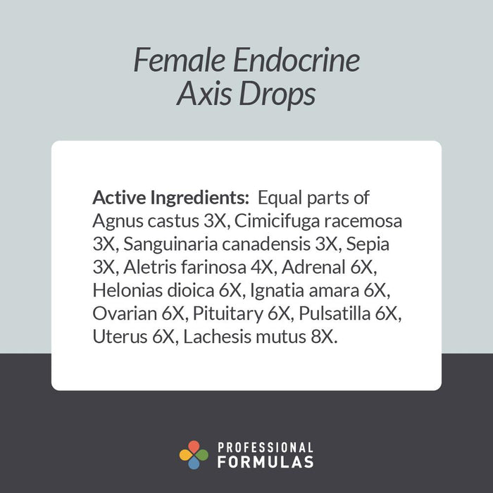 Female Endocrine Axis Drops 2 oz by Professional Complementary Health Formulas