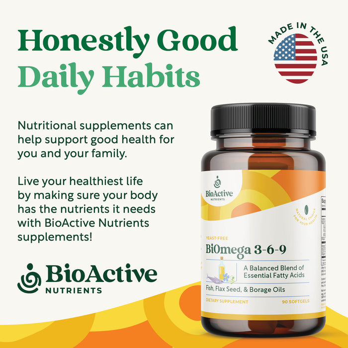BiOmega 369 90 softgels by BioActive Nutrients