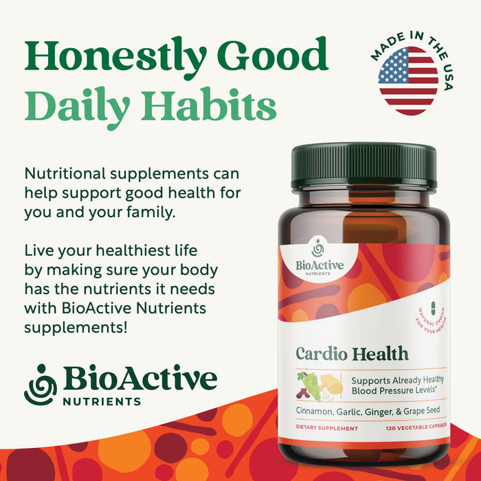Cardio Health 120 caps by BioActive Nutrients