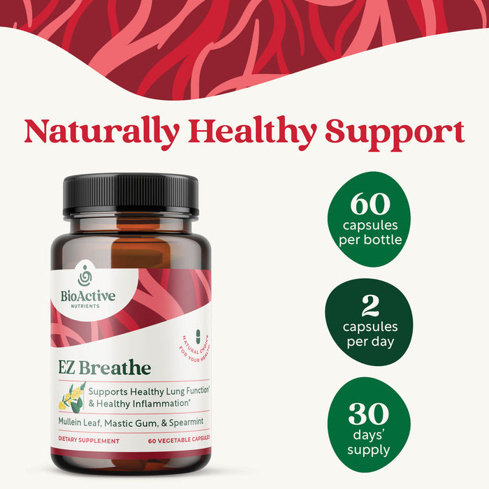 EZ Breathe 60 capsules by BioActive Nutrients