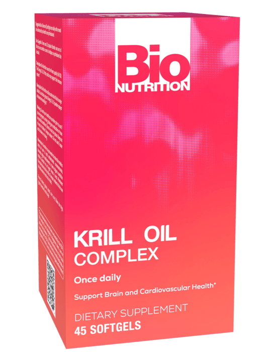 Krill Oil Complex 45 Softgel by Bio Nutrition