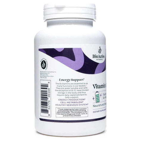 Vitamin B Complex 100 Caps by BioActive Nutrients