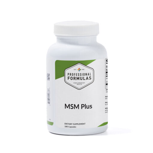 MSM Plus w/Aloe Vera 180 caps by Professional Complementary Health Formulas
