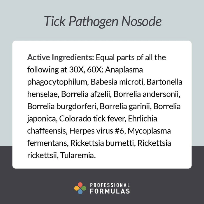 Tick Pathogen Nosode 2 oz by Professional Complementary Health Formulas