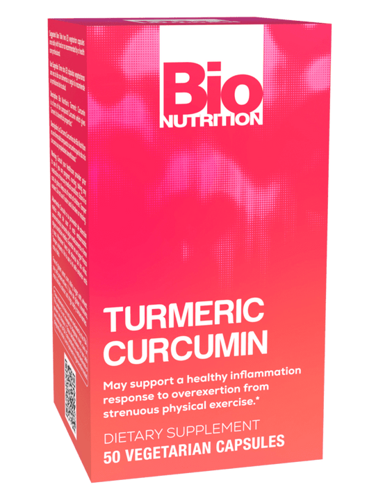 Turmeric Curcumin 500 mg 50 Vegetarian Capsules by Bio Nutrition