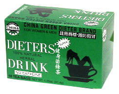 Dieters Tea China Green 30 Bags by Uncle Lee's Tea