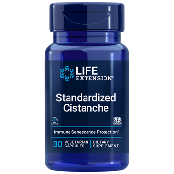 Standardized Cistanche 30 vegetarian capsules by Life Extension