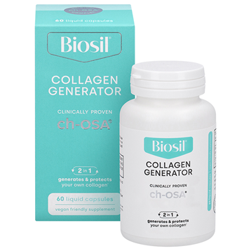 Collagen Generator ch-OSA (formerly BioSil Skin Hair Nails) 60 vegetarian capsules by Natural Factors