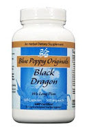 Black Dragon 180 Capsules by Blue Poppy Originals