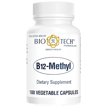 B12-Methyl 1000 mcg 100 vegetable capsules by BioTech Pharmacal