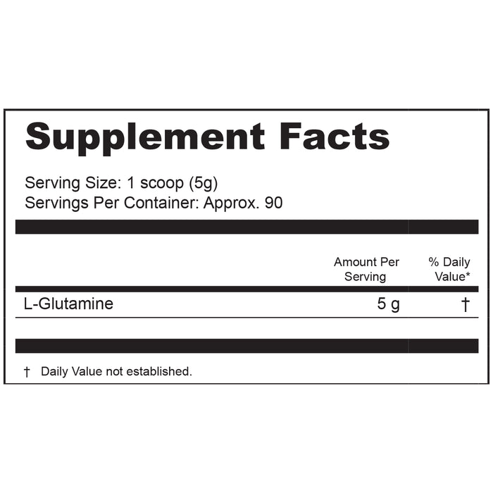 L-Glutamine Powder 454g by BioActive Nutrients