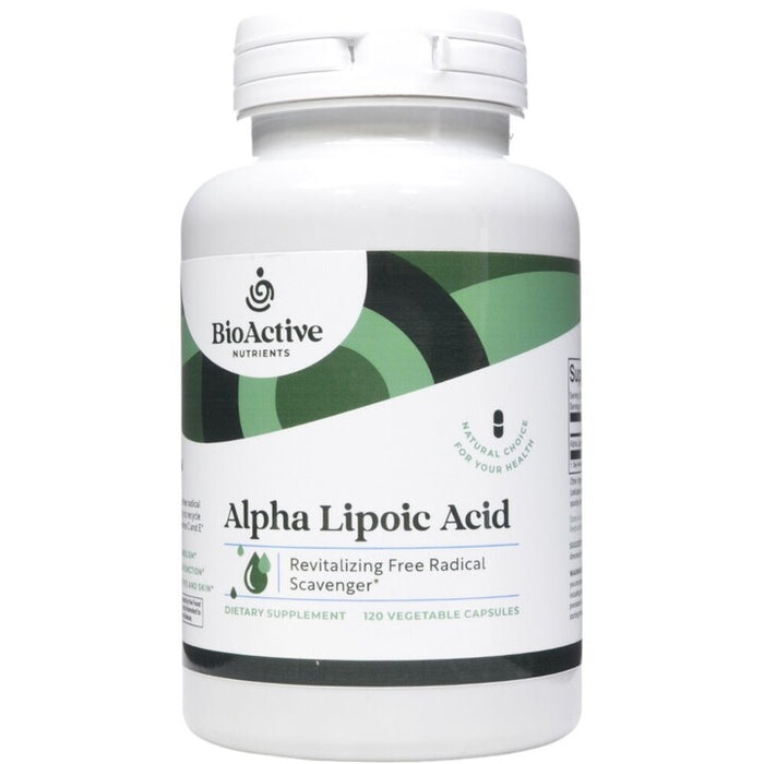 Alpha Lipoic Acid 120 caps by BioActive Nutrients