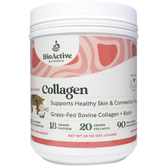 Unflavored Collagen with Hyaluronic Acid 60 oz by BioActive Nutrients