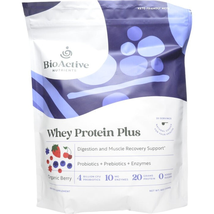 Whey Protein Plus 20g by BioActive Nutrients