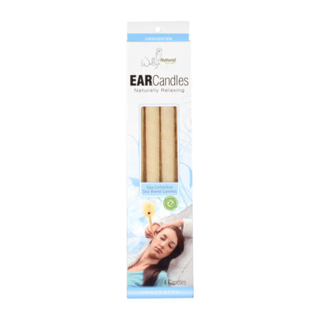 Soy Blend Ear Candles 4-Pack Box by Wally's Natural