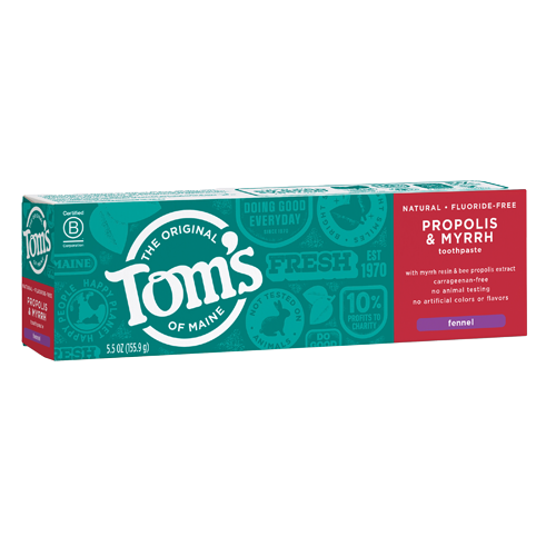 Toothpaste Propolis & Myrrh Fennel Flavor 5.5 oz by Tom's Of Maine