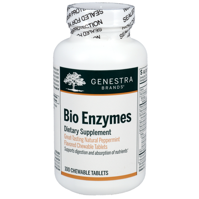 Bio Enzymes 100 tablets by Genestra