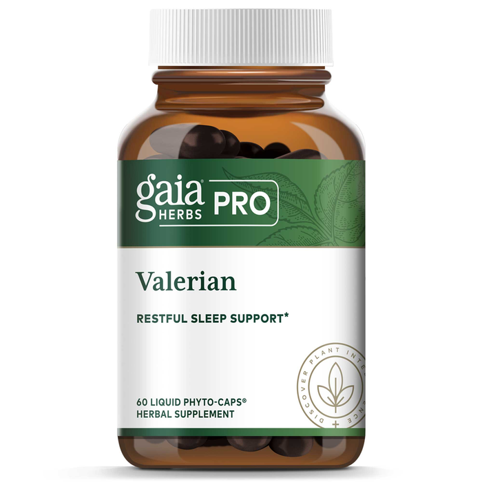 Valerian: Restful Sleep Support 60 vegetarian capsules by Gaia Herbs Professional