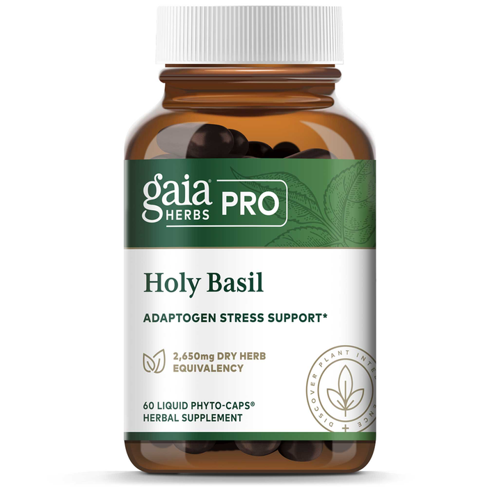 Holy Basil 60 vegetarian capsules by Gaia Herbs Professional