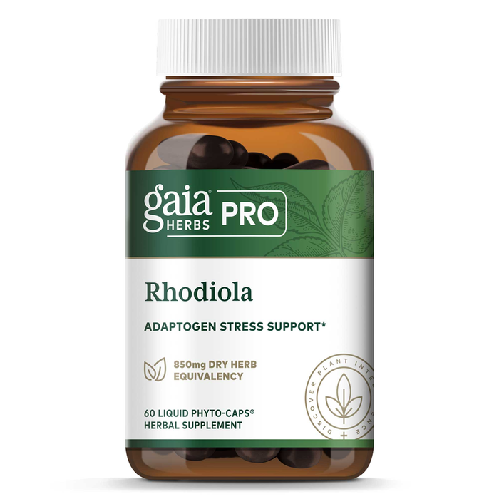 Rhodiola Rosea 60 capsules by Gaia Herbs Professional