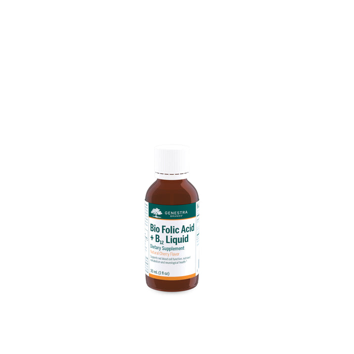 Bio Folic Acid + B12 Liquid 1 oz by Genestra