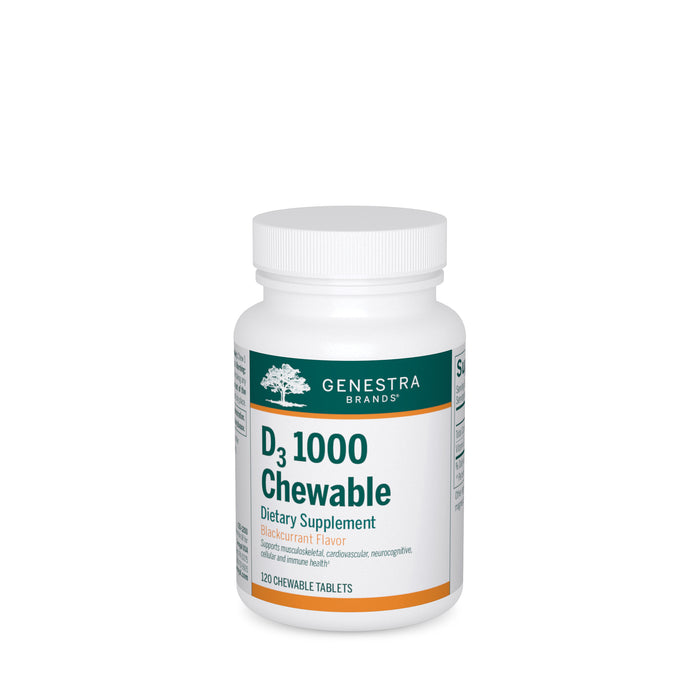 D3 1000 Chewable 120 tablets by Genestra