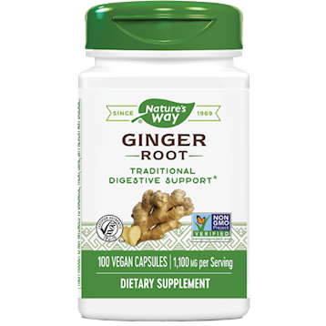 Ginger Root 100 Capsules by Nature's Way