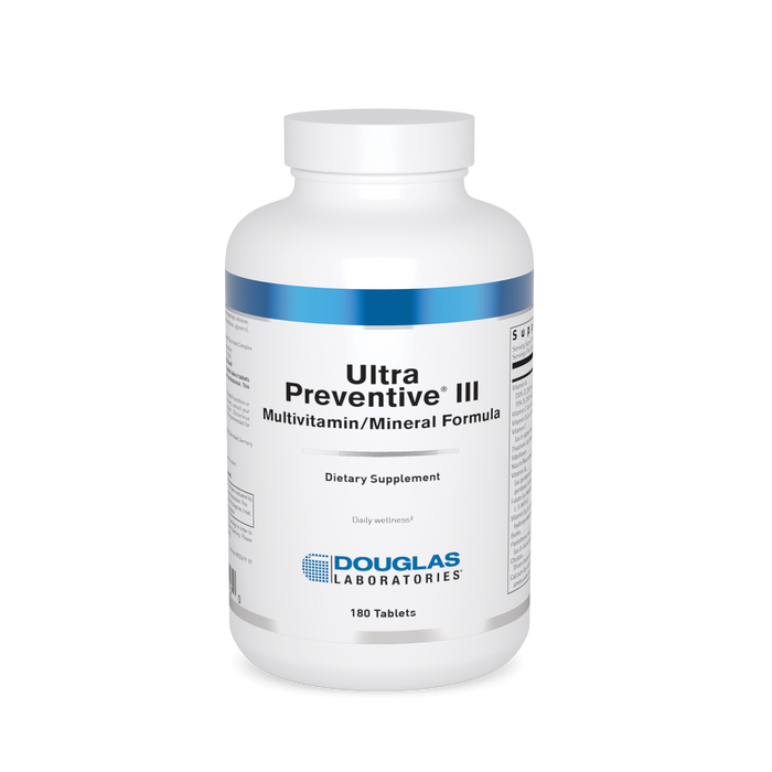 Ultra Preventive III 180 tablets by Douglas Laboratories