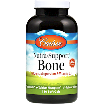 Nutra Support Bone 180 softgels by Carlson Labs
