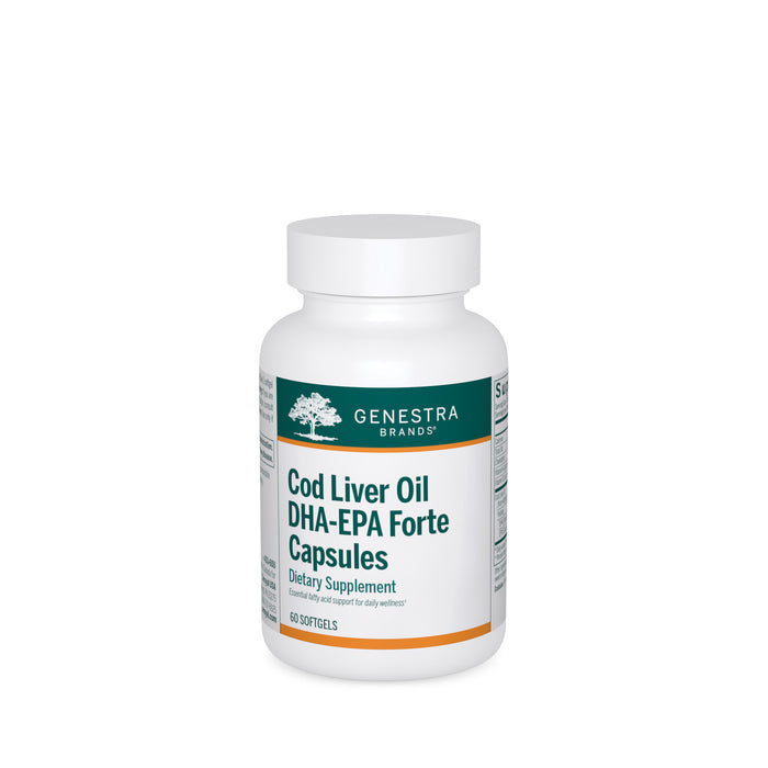 Cod Liver Oil DHA-EPA Forte 60 capsules by Genestra