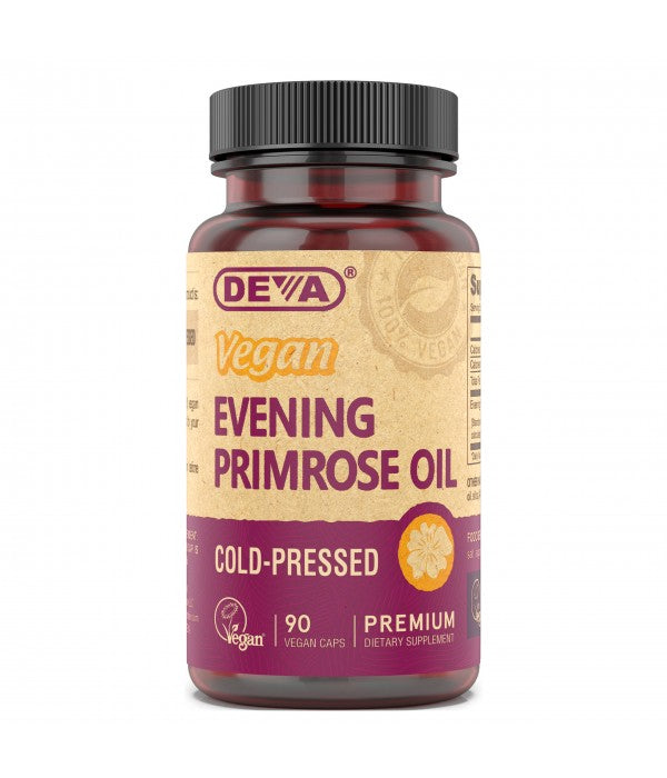 Vegan Evening Primrose Oil 90 Capsule by Deva Nutrition