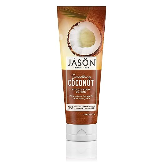 Smoothing Coconut Hand & Body Lotion 8 oz by Jason Personal Care