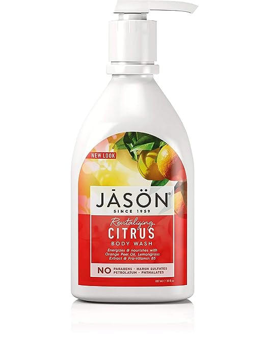 Satin Shower Body Wash Citrus 30 oz by Jason Personal Care