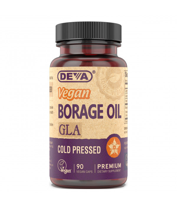Vegan Borage Oil 90 Capsule by Deva Nutrition