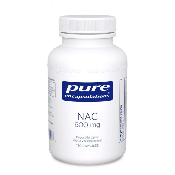 NAC 600 mg 180 vegetarian capsules by Pure Encapsulations