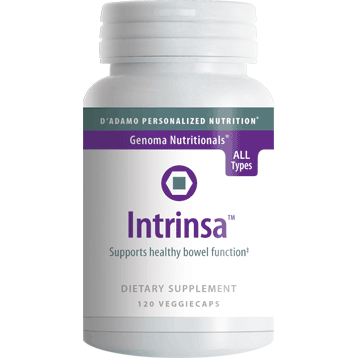 Intrinsa 120 vegetarian capsules by D'Adamo Personalized Nutrition