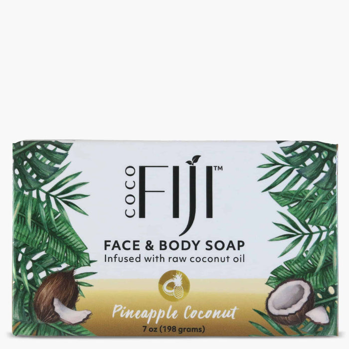 Organic Pineapple Coconut Soap Bar 240 Gram by Organic Fiji