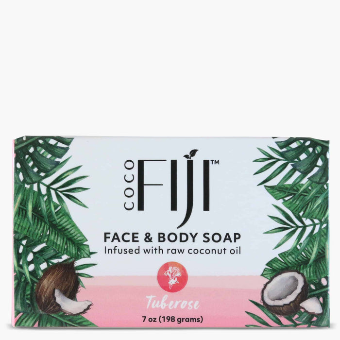 Organic Tuberose Soap Bar 7 oz by Organic Fiji