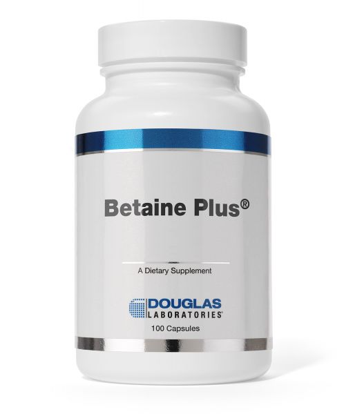 Betaine Plus 100 capsules by Douglas Laboratories