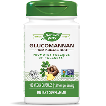 Glucomannan 100 Capsules by Nature's Way