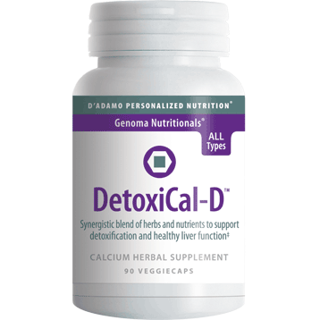 DetoxiCal-D 90 vegetarian capsules by D'Adamo Personalized Nutrition